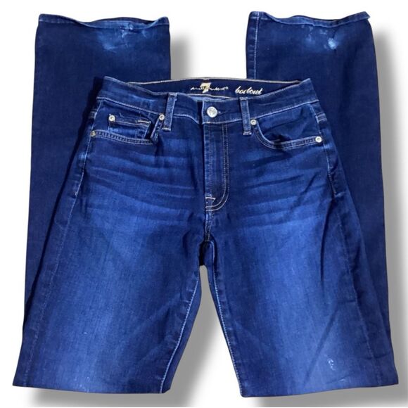 7 For All Mankind Bootcut Stretch Jeans - Picture 2 of 11